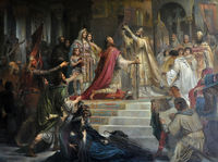 Charle's Coronation by Friedrich Kaulbach