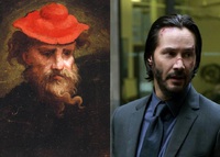 Parm self portrait vs Keanu
