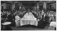 The dinner at the 1st Eugenics Con at the San