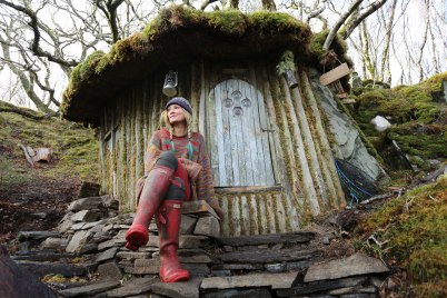 Katie and her house