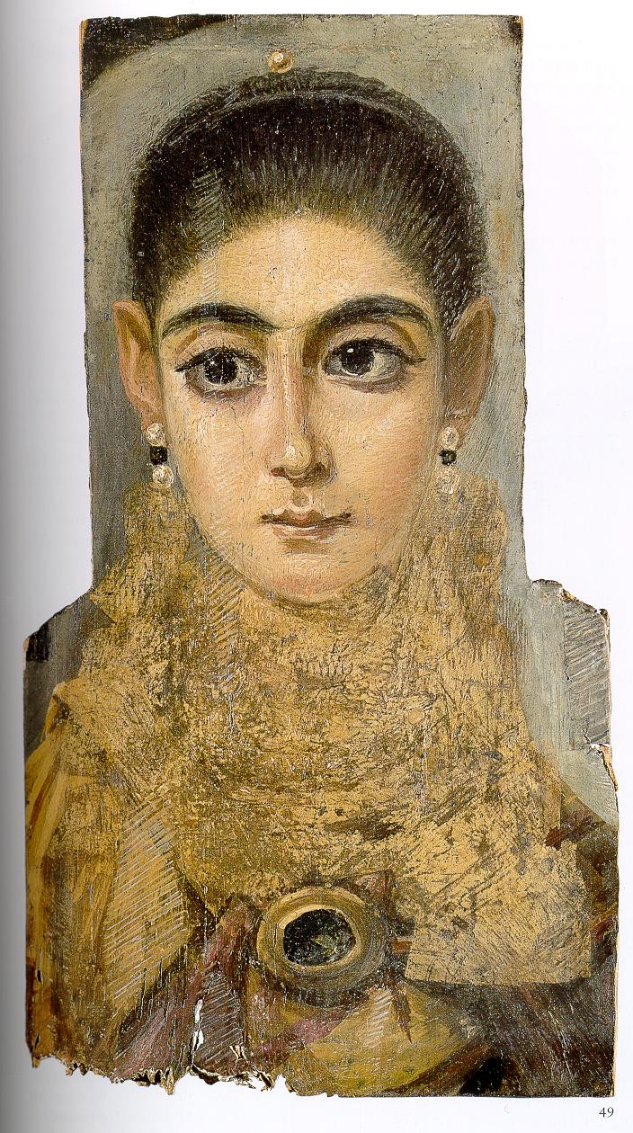 Fayum mummy portraits 