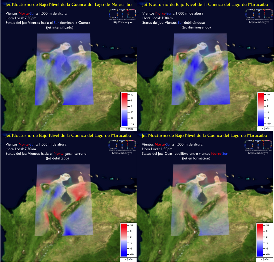Low-level jet from the Lake Maracaibo basin