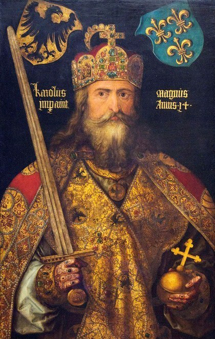 Dürer, Albrecht: portrait of Charlemagne