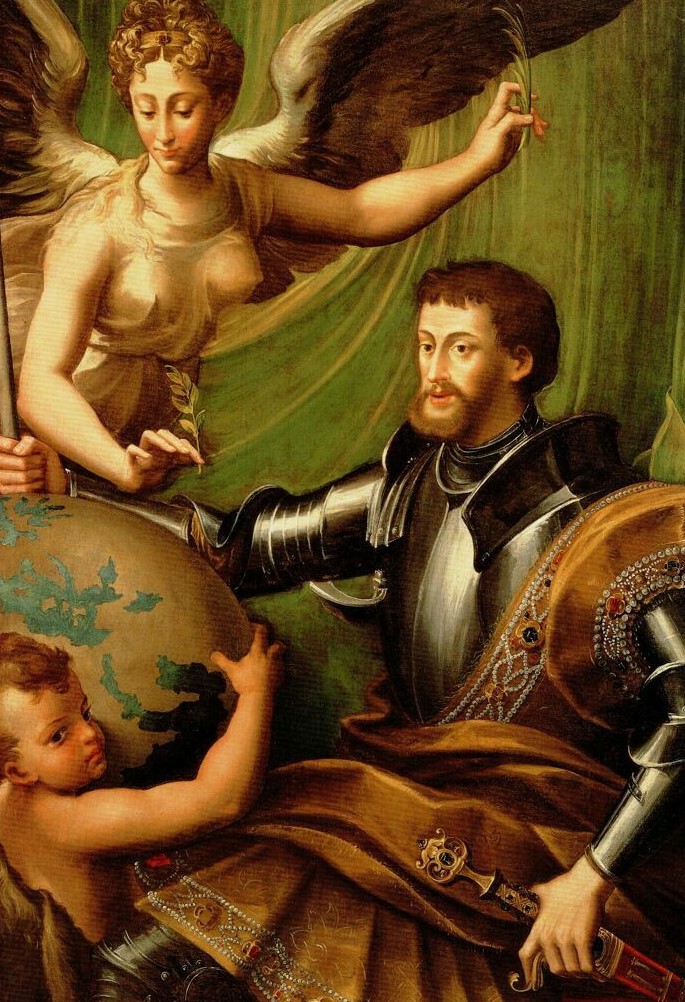 Allegorical Portrait of Charles V (1529-30)