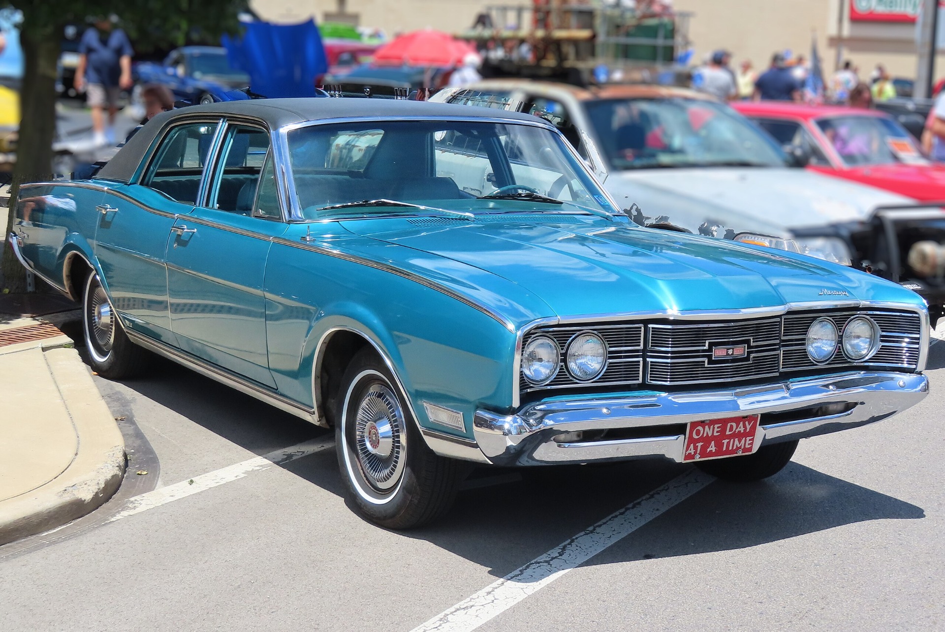 A 1969 Mercury Montega, similar to the one that Madruga owned