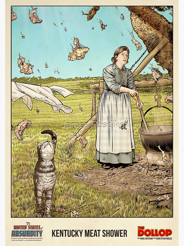 Art by James Fosdike from THE UNITED STATES OF ABSURDITY by Dave Anthony and Gareth Reynolds