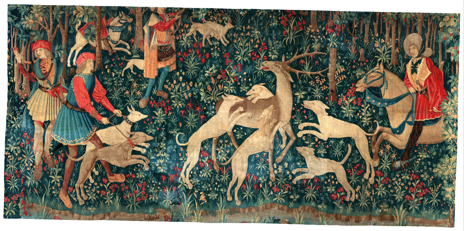 The Stag at Bay (From Incidents in a Stag Hunt) ca. 1495–1515