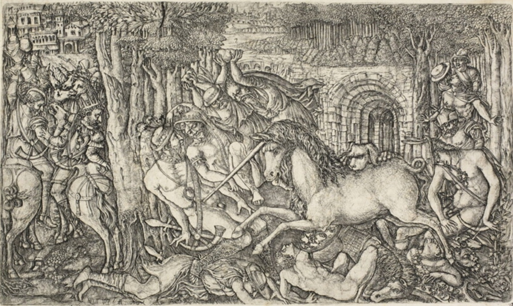 One of the engravings