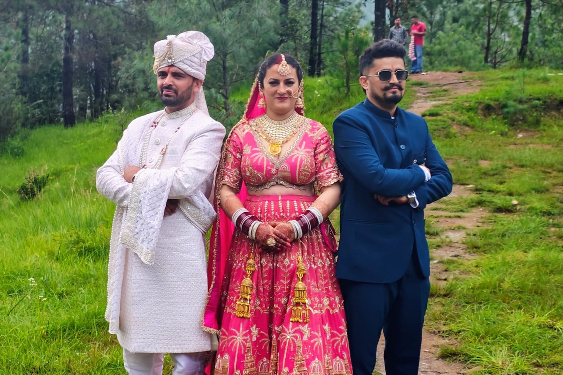 Two brothers Pradeep and Kapil Negi marry Sunita Chauhan in Shillai in Himachal Pradesh